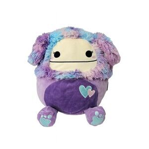 Squishmallows Official Kellytoys Plush 8 Inch Eden the Purple Big Foot